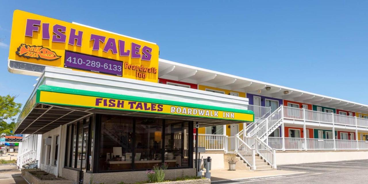 Fish Tales Boardwalk Inn & Ocean Mecca Motel Ocean City Kültér fotó